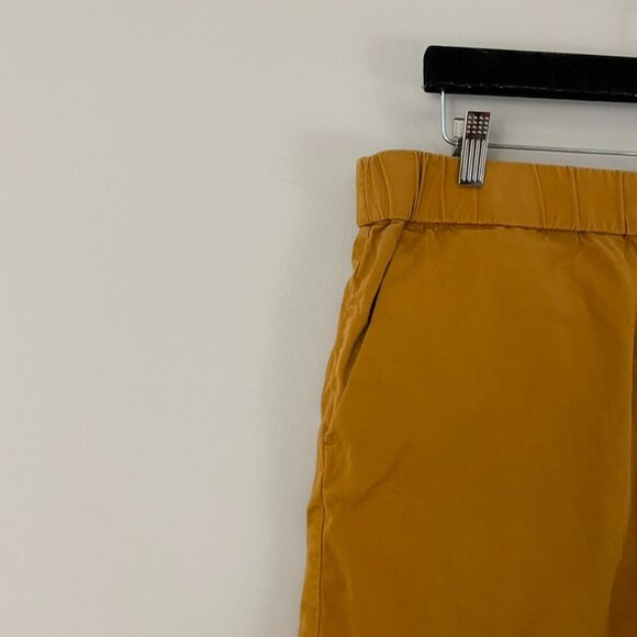 Everlane The Easy Cotton Pull On Shorts in Amber Size 16 - Picture 7 of 7